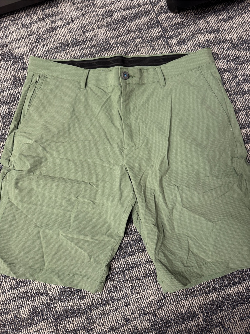 Tommy Bahama Olive Green Hybrid Performance Shorts